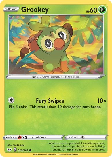 Grookey (010/202) [Sword & Shield Base Set]