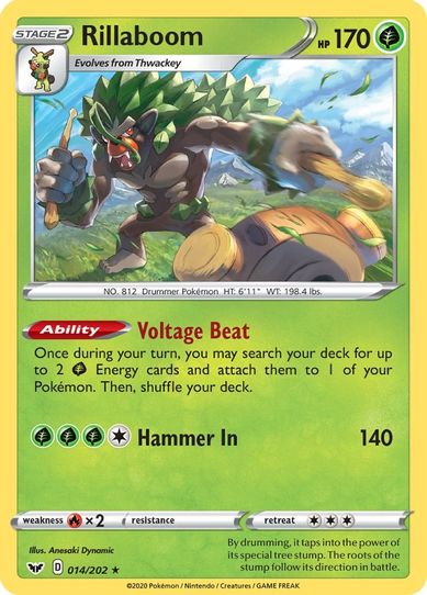 Rillaboom (014/202) [Sword & Shield Base Set]
