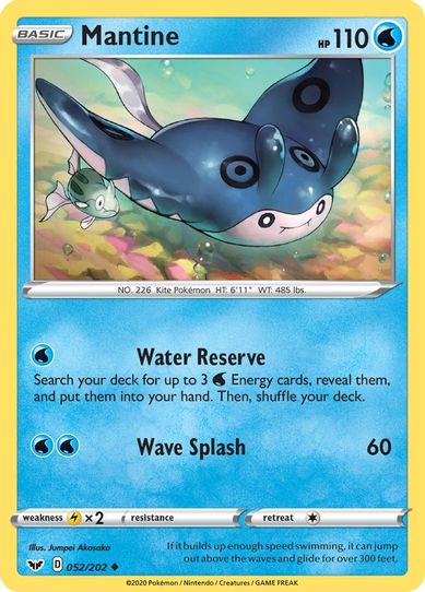 Mantine (052/202) [Sword & Shield Base Set]