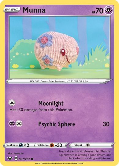 Munna (087/202) [Sword & Shield Base Set]