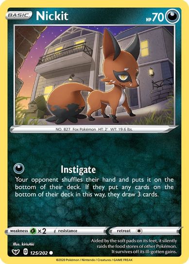 Nickit (125/202) [Sword & Shield Base Set]