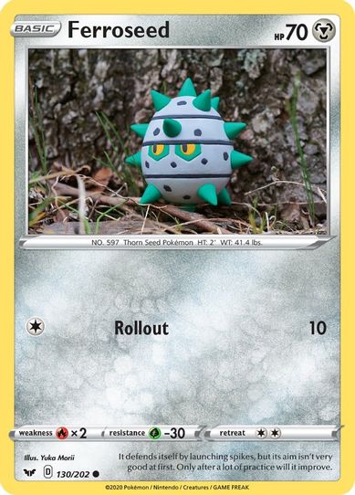 Ferroseed (130/202) [Sword & Shield Base Set]