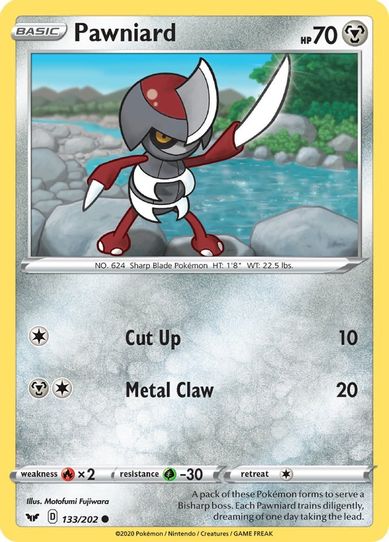Pawniard (133/202) [Sword & Shield Base Set]