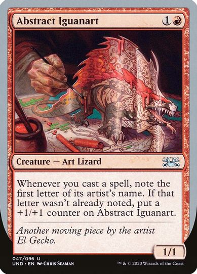 Abstract Iguanart (47) [Unsanctioned]