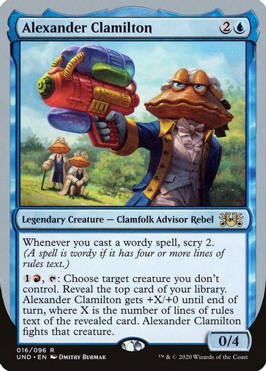 Alexander Clamilton (16) [Unsanctioned]