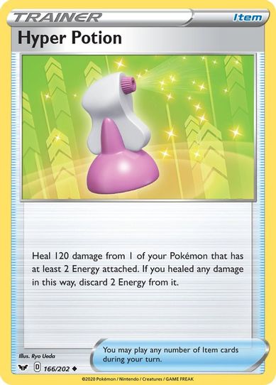 Hyper Potion (166/202) [Sword & Shield Base Set]
