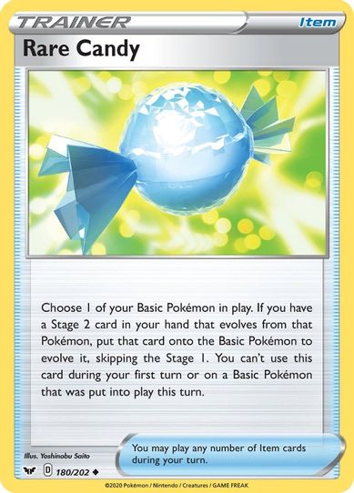 Rare Candy (180/202) [Sword & Shield Base Set]