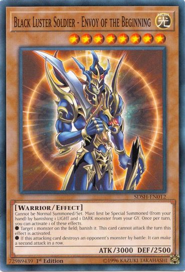 Black Luster Soldier - Envoy of the Beginning (SDSH-EN012) [Structure Deck: Shaddoll Showdown]