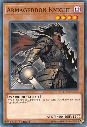 Armageddon Knight (SDSH-EN017) [Structure Deck: Shaddoll Showdown]