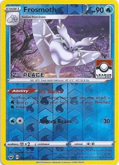 Frosmoth 064/202 (League Promo) [2nd Place] [League & Championship Cards]