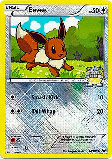 Eevee (City Championship Promo) (84) [League & Championship Cards]