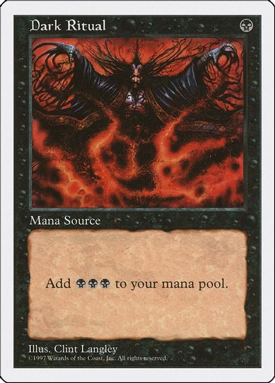 Dark Ritual (15) [Fifth Edition]