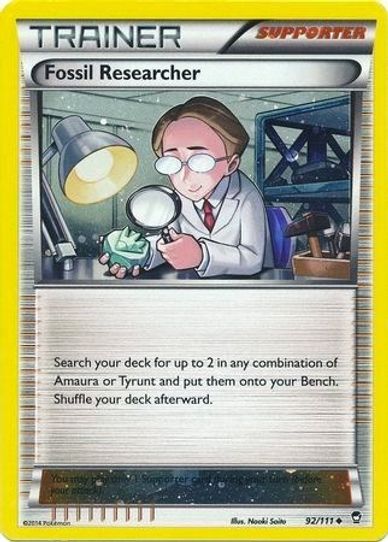 Fossil Researcher (Cosmos Holo) (92/111) [Miscellaneous Cards & Products]