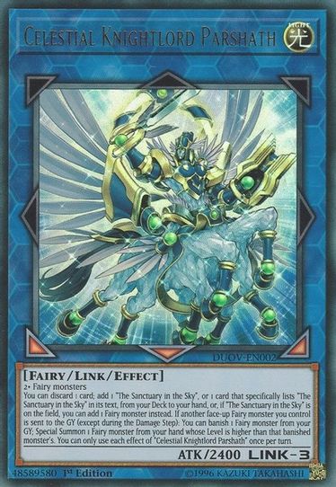 Celestial Knightlord Parshath (DUOV-EN002) [Duel Overload]