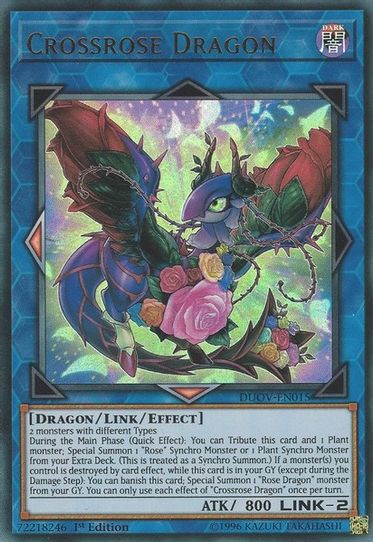 Crossrose Dragon (DUOV-EN015) [Duel Overload]