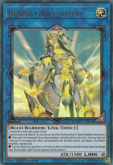 Bujinki Ahashima (DUOV-EN018) [Duel Overload]