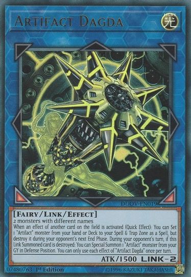 Artifact Dagda (DUOV-EN019) [Duel Overload]