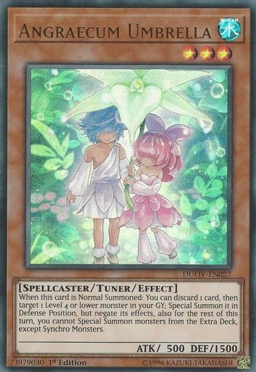 Angraecum Umbrella (DUOV-EN027) [Duel Overload]