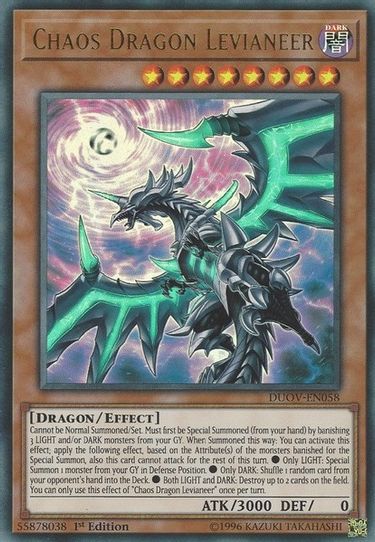 Chaos Dragon Levianeer (DUOV-EN058) [Duel Overload]