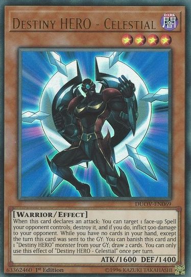 Destiny HERO - Celestial (DUOV-EN069) [Duel Overload]