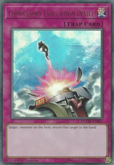 Compulsory Evacuation Device (DUOV-EN097) [Duel Overload]