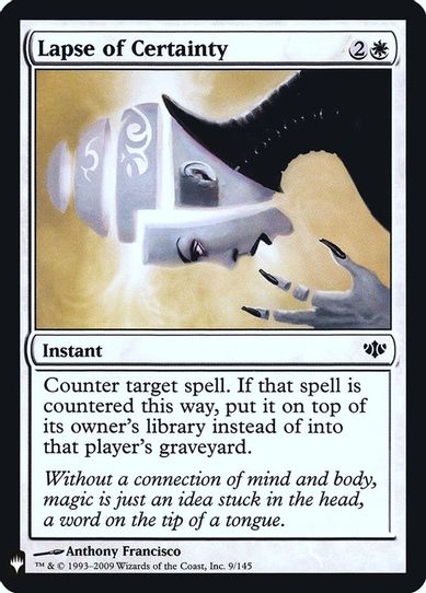 Lapse of Certainty (9) [Mystery Booster: Retail Exclusives]