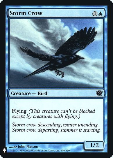 Storm Crow (100) [Mystery Booster: Retail Exclusives]