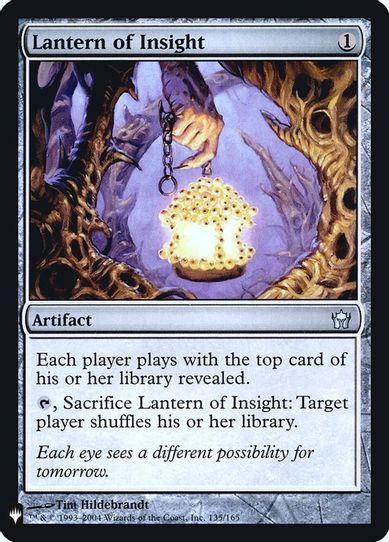 Lantern of Insight (135) [Mystery Booster: Retail Exclusives]