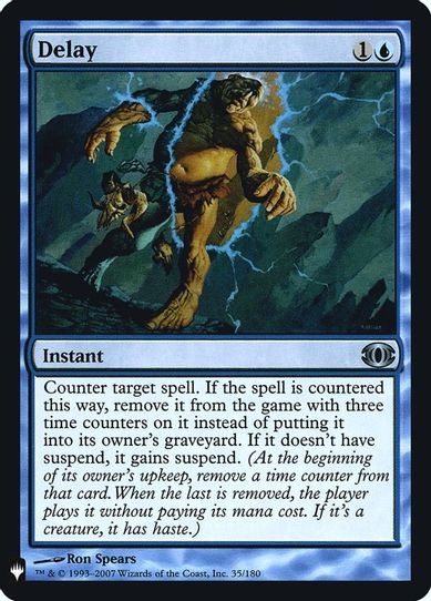 Delay (35) [Mystery Booster: Retail Exclusives]