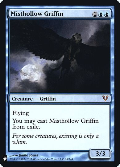 Misthollow Griffin (68) [Mystery Booster: Retail Exclusives]