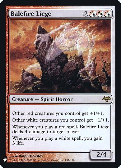 Balefire Liege (132) [Mystery Booster: Retail Exclusives]