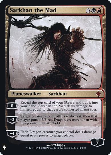 Sarkhan the Mad (214) [Mystery Booster: Retail Exclusives]