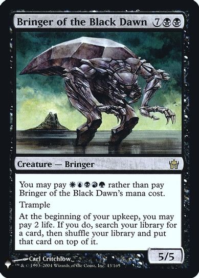 Bringer of the Black Dawn (43) [Mystery Booster: Retail Exclusives]