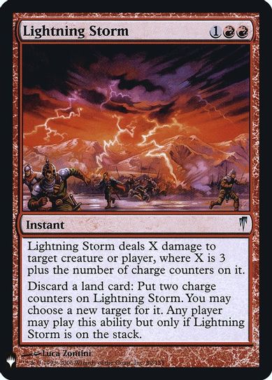 Lightning Storm (89) [Mystery Booster: Retail Exclusives]