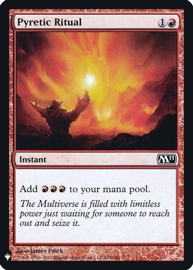 Pyretic Ritual (153) [Mystery Booster: Retail Exclusives]