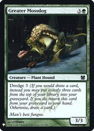 Greater Mossdog (146) [Mystery Booster: Retail Exclusives]