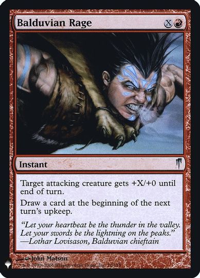 Balduvian Rage (76) [Mystery Booster: Retail Exclusives]
