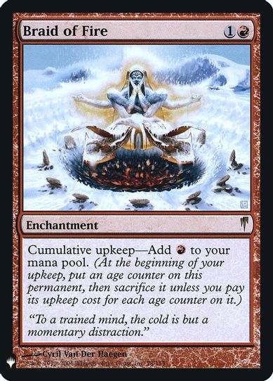 Braid of Fire (78) [Mystery Booster: Retail Exclusives]