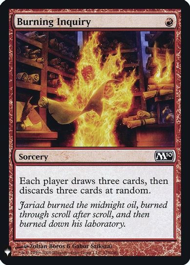 Burning Inquiry (128) [Mystery Booster: Retail Exclusives]