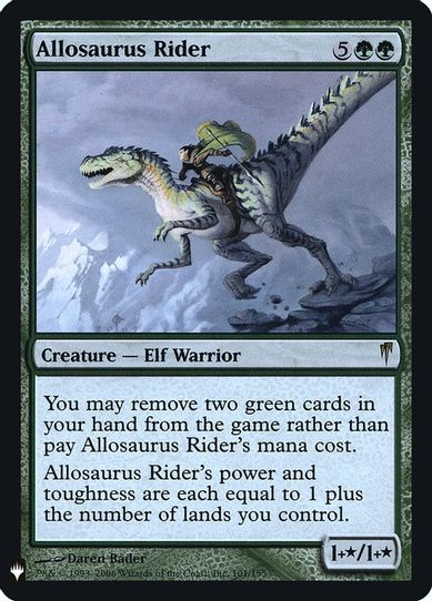 Allosaurus Rider (101) [Mystery Booster: Retail Exclusives]