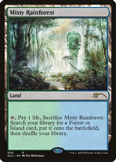 Misty Rainforest (5) [Secret Lair Series]