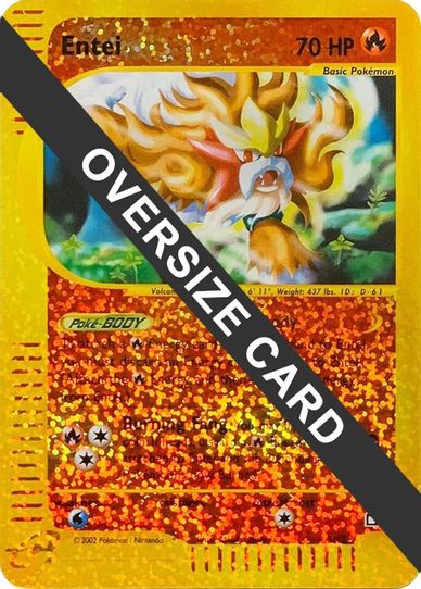 Entei 5/12 (Box Topper) (5/12) [First Partner Pack Jumbo Cards]