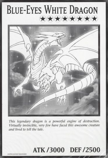 Blue-Eyes White Dragon (Oversized) [Duel Overload]