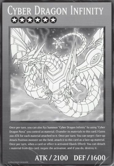 Cyber Dragon Infinity (Oversized) [Duel Overload]
