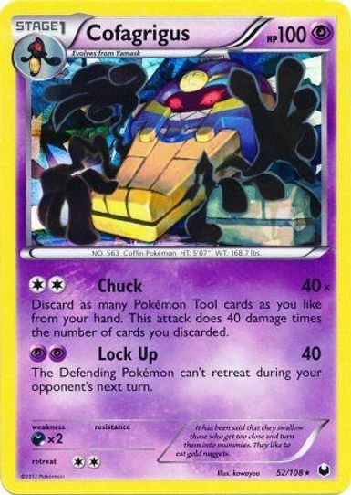 Cofagrigus 52/108 (Cracked Ice Holo) [Deck Exclusives]