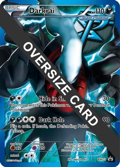 Darkrai BW73 (BW Black Star Promos) (BW73) [First Partner Pack Jumbo Cards]