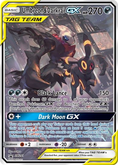 Umbreon & Darkrai GX - SM (SM241) [SM Promos]