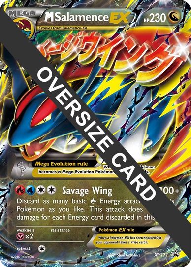 Salamence XY171 (XY Black Star Promo) (XY171) [First Partner Pack Jumbo Cards]