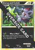 Zorua and Celebi (Black and White Tour Promo) [First Partner Pack Jumbo Cards]