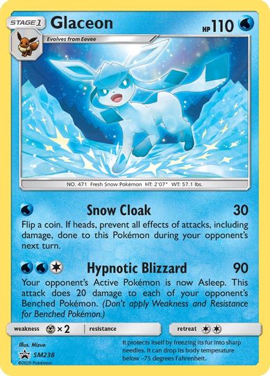 Glaceon - SM (SM238) [SM Promos]